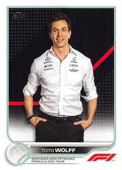 #99 Toto Wolff - Mercedes-AMG Petronas Formula One Team - 2022 Topps Formula 1 Racing