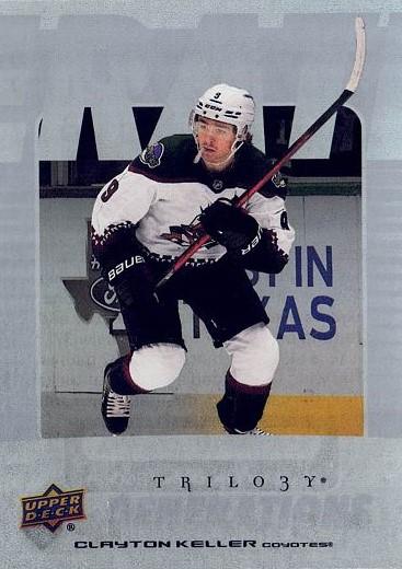 #TG-9B Clayton Keller - Arizona Coyotes - 2023-24 Upper Deck Trilogy - Generations Hockey