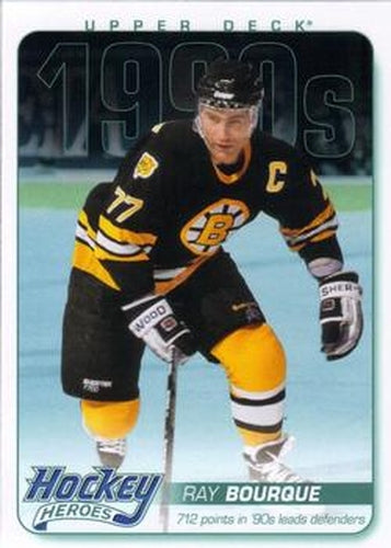 #HH61 Ray Bourque - Boston Bruins - 2011-15 Upper Deck - Hockey Heroes