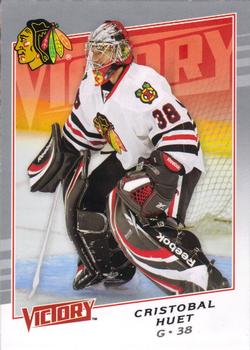 #259 Cristobal Huet - Chicago Blackhawks - 2008-09 Upper Deck Victory Hockey