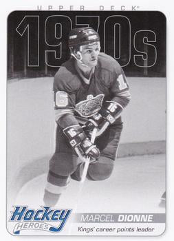 #HH35 Marcel Dionne - Los Angeles Kings - 2011-15 Upper Deck - Hockey Heroes