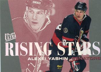 #9 Alexei Yashin - Ottawa Senators - 1995-96 Ultra - Rising Stars Hockey