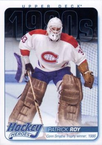 #HH48 Patrick Roy - Montreal Canadiens - 2011-15 Upper Deck - Hockey Heroes