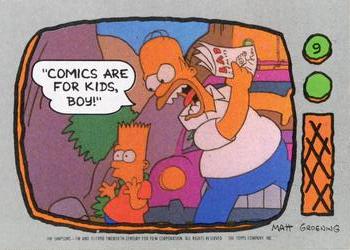 #9 Comics are for kids, boy! - 1990 Topps The Simpsons