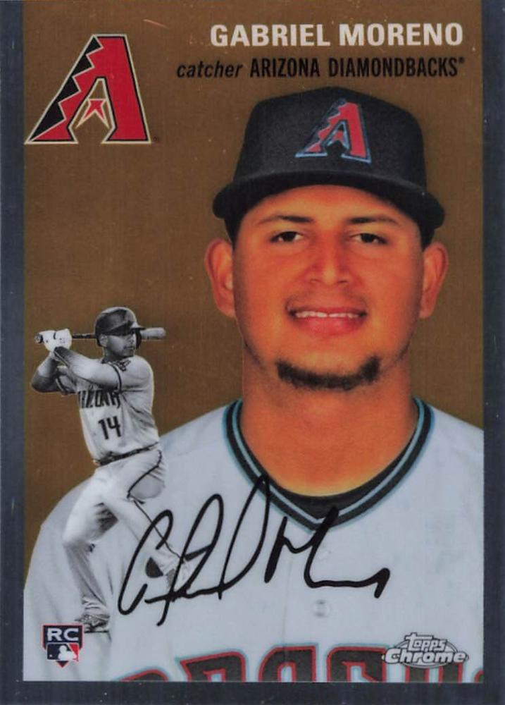#9 Gabriel Moreno - Arizona Diamondbacks - 2023 Topps Chrome Platinum Anniversary Baseball