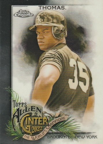 #9 Frank Thomas - Chicago White Sox - 2022 Topps Allen & Ginter Chrome Baseball