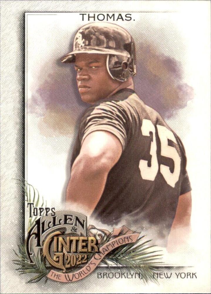 #9 Frank Thomas - Chicago White Sox - 2022 Topps Allen & Ginter Baseball