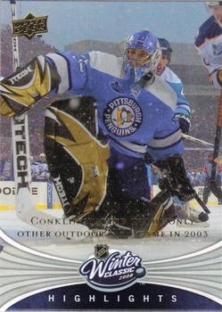 #WC9 Ty Conklin - Pittsburgh Penguins - 2008-09 Upper Deck - Winter Classic Hockey