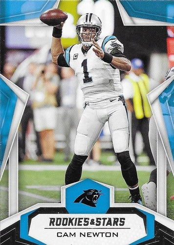 #9 Cam Newton - Carolina Panthers - 2019 Panini Rookies & Stars Football