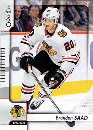 #609 Brandon Saad - Chicago Blackhawks - 2017-18 O-Pee-Chee Hockey