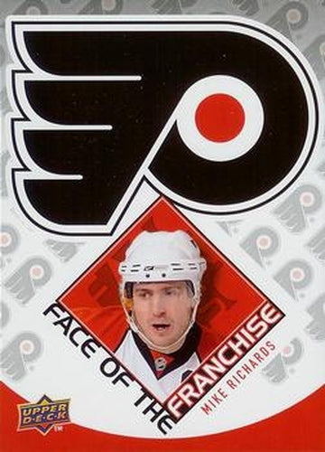 #FF9 Mike Richards - Philadelphia Flyers - 2009-10 Upper Deck - Face of the Franchise Hockey