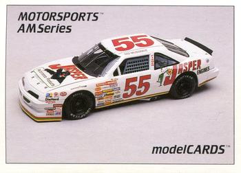 #9 Ted Musgrave's Car - RaDiUs Motorsports - 1992 Motorsports Modelcards AM Series Racing