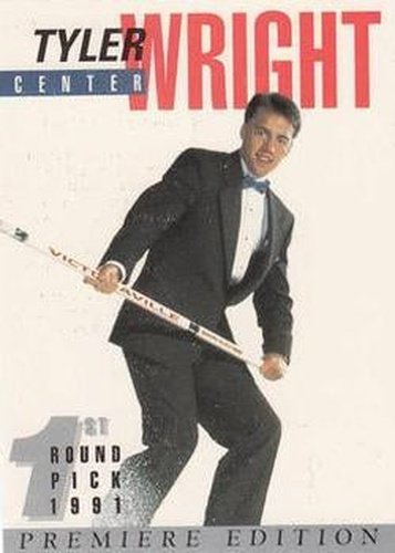 #9 Tyler Wright - 1991 Arena Draft Picks Hockey