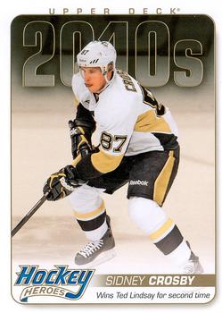 #HH87 Sidney Crosby - Pittsburgh Penguins - 2011-15 Upper Deck - Hockey Heroes