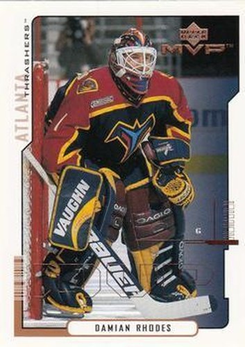 #9 Damian Rhodes - Atlanta Thrashers - 2000-01 Upper Deck MVP Hockey