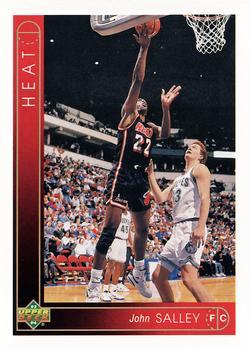 #9 John Salley - Miami Heat - 1993-94 Upper Deck Basketball