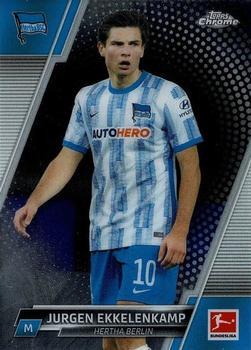 #9 Jurgen Ekkelenkamp - Hertha BSC Berlin - 2021-22 Topps Chrome Bundesliga Soccer