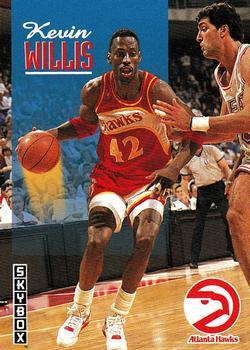 #9 Kevin Willis - Atlanta Hawks - 1992-93 SkyBox Basketball