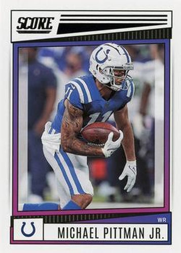 #9 Michael Pittman Jr. - Indianapolis Colts - 2022 Score Football