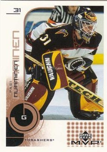 #9 Pasi Nurminen - Atlanta Thrashers - 2002-03 Upper Deck MVP Hockey