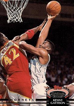 #9 Kenny Gattison - Charlotte Hornets - 1992-93 Stadium Club Basketball
