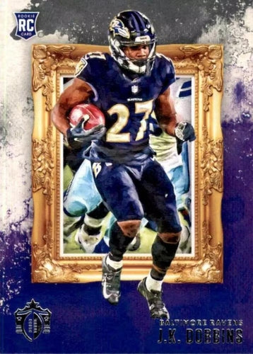#GK-9 J.K. Dobbins - Baltimore Ravens - 2020 Panini Chronicles - Gridiron Kings Football