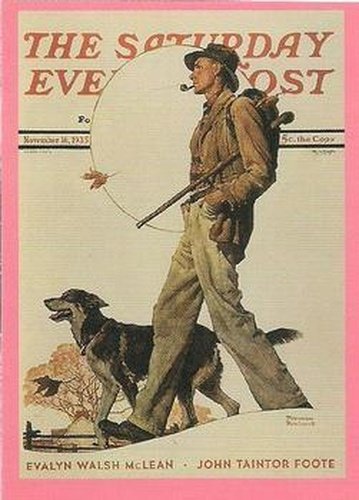 #9 A Walk in the Country - 1993 Comic Images Norman Rockwell Saturday Evening Post