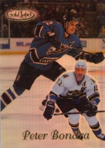 #9 Peter Bondra - Washington Capitals - 1999-00 Topps Gold Label Hockey