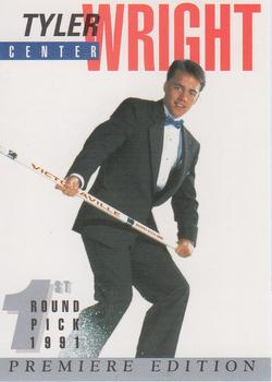#9 Tyler Wright - 1991 Arena Draft Picks French Hockey