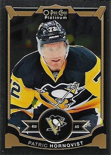 #9 Patric Hornqvist - Pittsburgh Penguins - 2015-16 O-Pee-Chee Platinum Hockey
