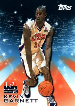 #9 Kevin Garnett - USA - 2000 Topps Team USA Basketball