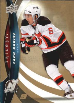 #9 Zach Parise - New Jersey Devils - 2009-10 Upper Deck Trilogy Hockey