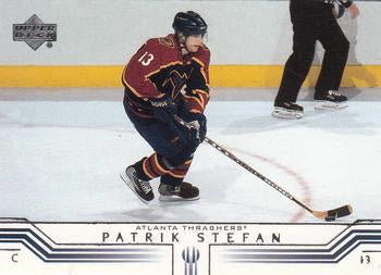 #9 Patrik Stefan - Atlanta Thrashers - 2001-02 Upper Deck Hockey