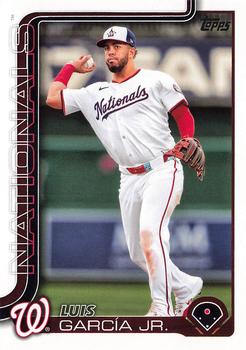 #9 Luis García Jr. - Washington Nationals - 2025 Topps Baseball