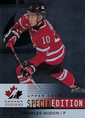#SE-9 Charles Hudon - Canada - 2014 Upper Deck Team Canada Juniors - Special Edition Hockey