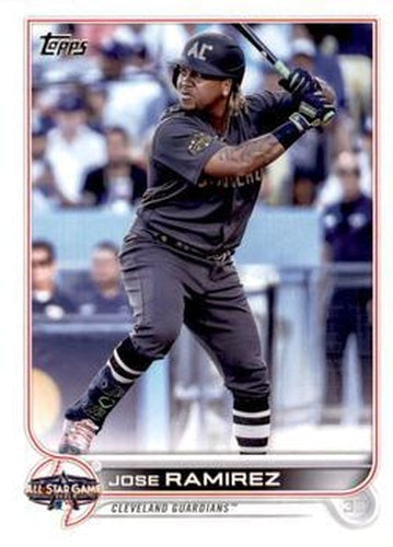 #ASG-22 Jose Ramirez - Cleveland Guardians - 2022 Topps Update - 2022 MLB All-Star Game Baseball