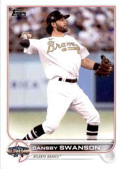 #ASG-31 Dansby Swanson - Atlanta Braves - 2022 Topps Update - 2022 MLB All-Star Game Baseball