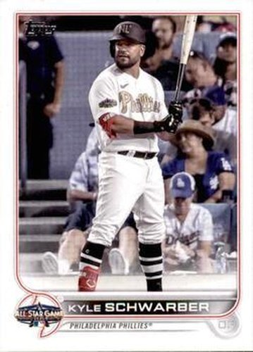 #ASG-32 Kyle Schwarber - Philadelphia Phillies - 2022 Topps Update - 2022 MLB All-Star Game Baseball