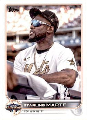 #ASG-34 Starling Marte - New York Mets - 2022 Topps Update - 2022 MLB All-Star Game Baseball