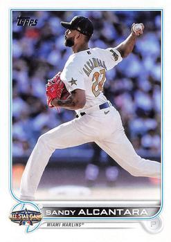 #ASG-39 Sandy Alcantara - Miami Marlins - 2022 Topps Update - 2022 MLB All-Star Game Baseball