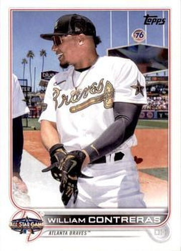 #ASG-49 William Contreras - Atlanta Braves - 2022 Topps Update - 2022 MLB All-Star Game Baseball