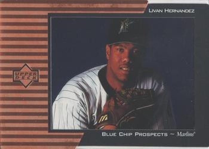 #BC24 Livan Hernandez - Florida Marlins - 1998 Upper Deck - Blue Chip Prospects Baseball