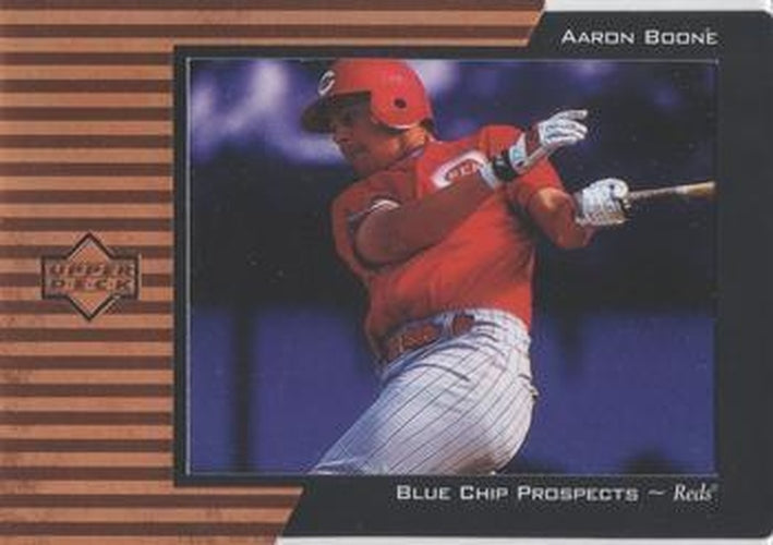 #BC29 Aaron Boone - Cincinnati Reds - 1998 Upper Deck - Blue Chip Prospects Baseball