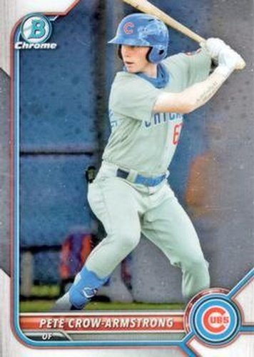 #BCP-102 Pete Crow-Armstrong - Chicago Cubs - 2022 Bowman - Chrome Prospects Baseball