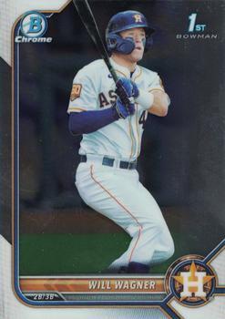 #BCP-105 Will Wagner - Houston Astros - 2022 Bowman - Chrome Prospects Baseball