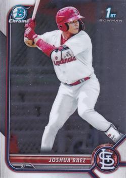 #BCP-112 Joshua Baez - St. Louis Cardinals - 2022 Bowman - Chrome Prospects Baseball