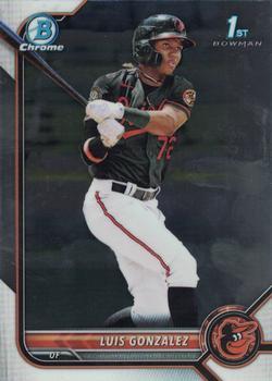 #BCP-125 Luis Gonzalez - Baltimore Orioles - 2022 Bowman - Chrome Prospects Baseball