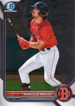 #BCP-126 Marcelo Mayer - Boston Red Sox - 2022 Bowman - Chrome Prospects Baseball