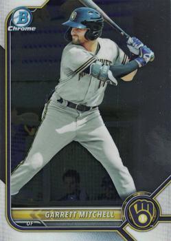 #BCP-132 Garrett Mitchell - Milwaukee Brewers - 2022 Bowman - Chrome Prospects Baseball