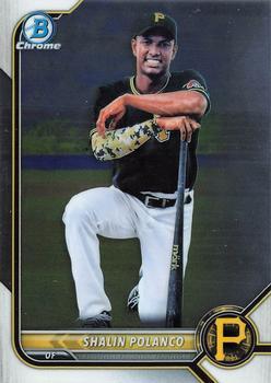 #BCP-145 Shalin Polanco - Pittsburgh Pirates - 2022 Bowman - Chrome Prospects Baseball